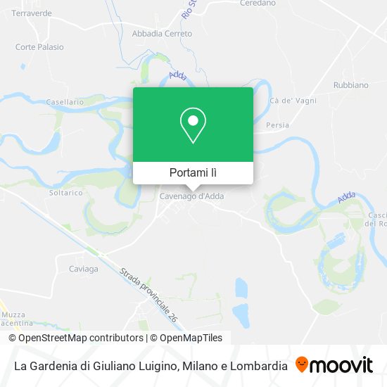 Mappa La Gardenia di Giuliano Luigino