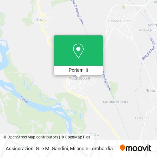 Mappa Assicurazioni G. e M. Gandini