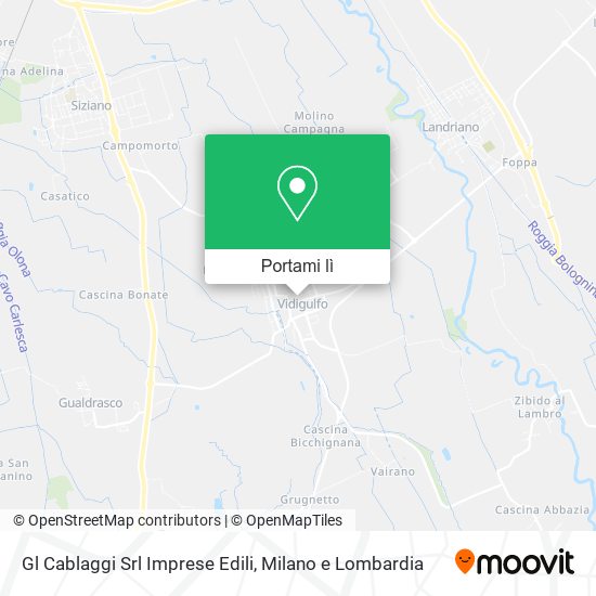 Mappa Gl Cablaggi Srl Imprese Edili
