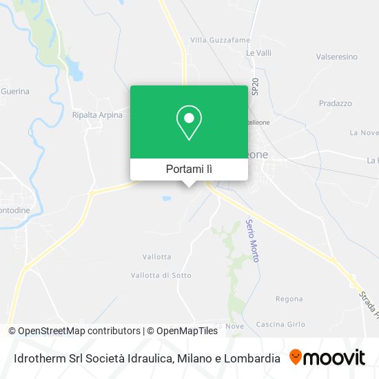 Mappa Idrotherm Srl Società Idraulica