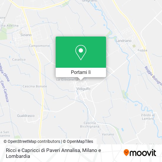 Mappa Ricci e Capricci di Paveri Annalisa