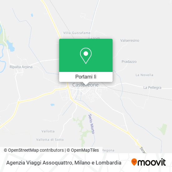 Mappa Agenzia Viaggi Assoquattro