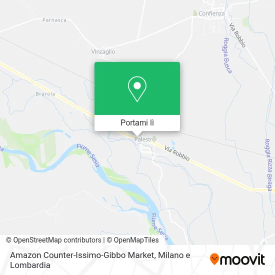 Mappa Amazon Counter-Issimo-Gibbo Market