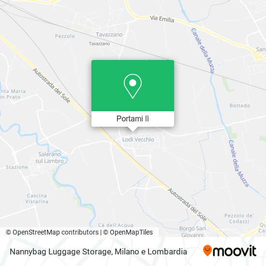 Mappa Nannybag Luggage Storage