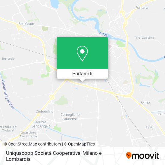 Mappa Uniquacoop Società Cooperativa