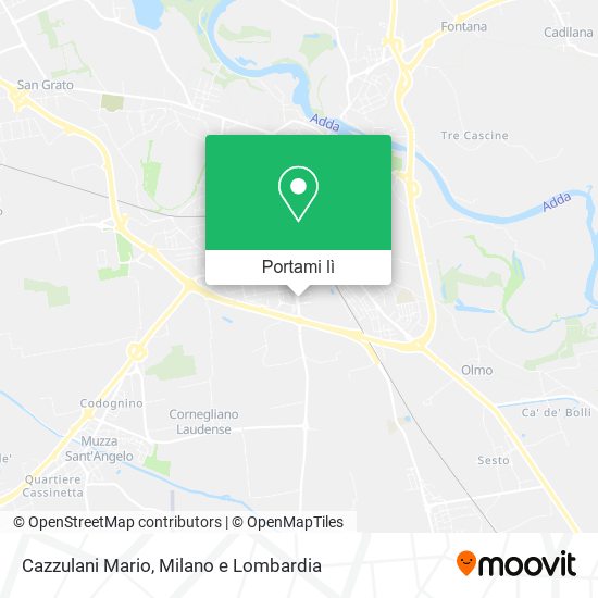 Mappa Cazzulani Mario