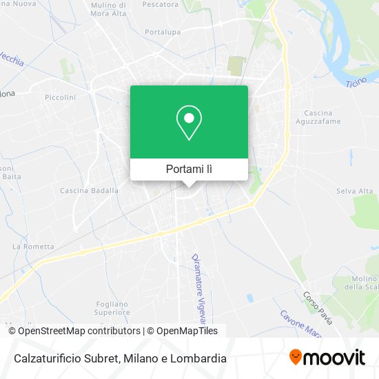 Mappa Calzaturificio Subret