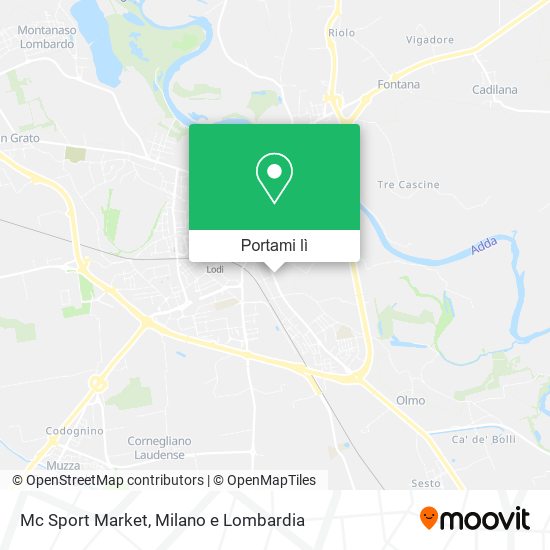 Mappa Mc Sport Market
