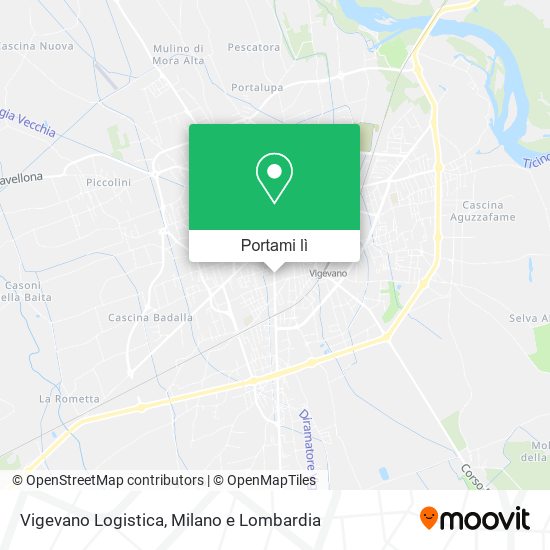 Mappa Vigevano Logistica