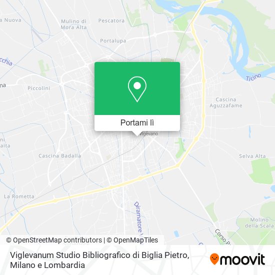 Mappa Viglevanum Studio Bibliografico di Biglia Pietro