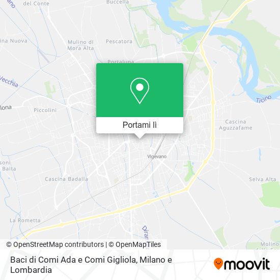 Mappa Baci di Comi Ada e Comi Gigliola
