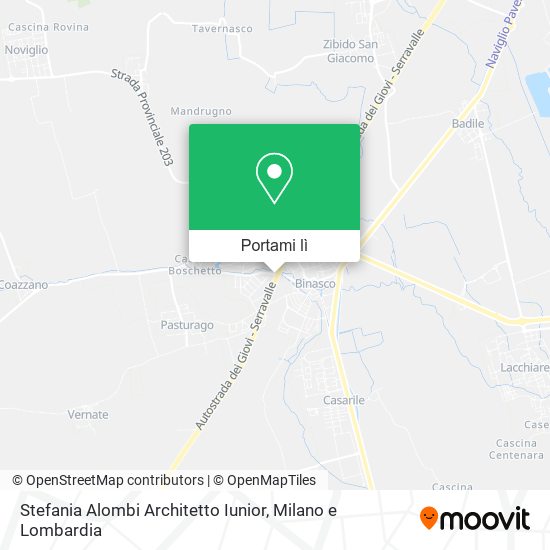 Mappa Stefania Alombi Architetto Iunior