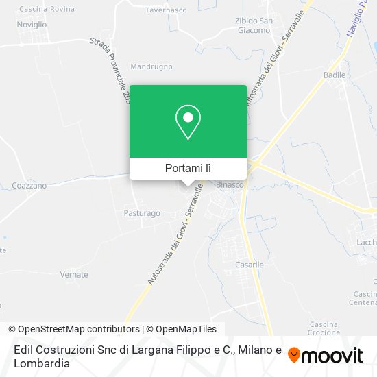 Mappa Edil Costruzioni Snc di Largana Filippo e C.