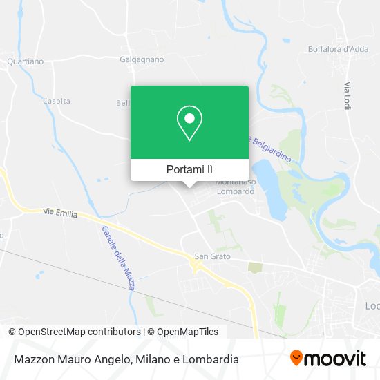 Mappa Mazzon Mauro Angelo