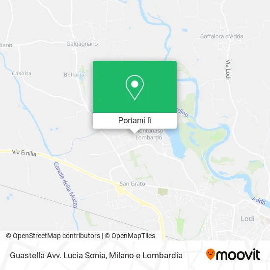 Mappa Guastella Avv. Lucia Sonia