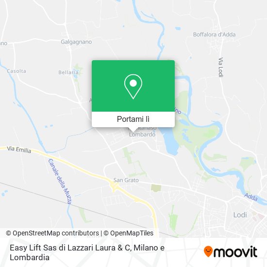 Mappa Easy Lift Sas di Lazzari Laura & C