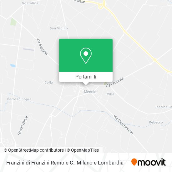 Mappa Franzini di Franzini Remo e C.