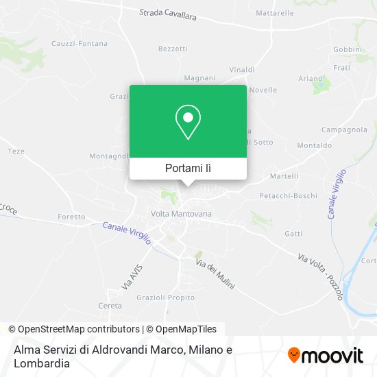 Mappa Alma Servizi di Aldrovandi Marco