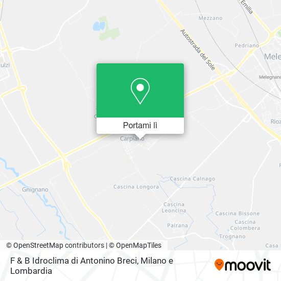 Mappa F & B Idroclima di Antonino Breci