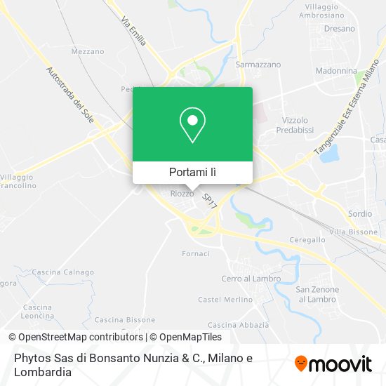 Mappa Phytos Sas di Bonsanto Nunzia & C.