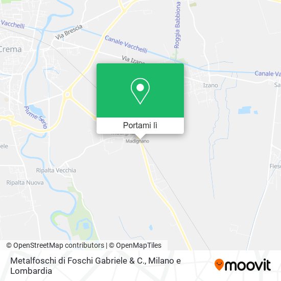 Mappa Metalfoschi di Foschi Gabriele & C.