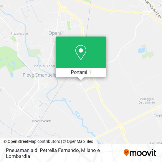 Mappa Pneusmania di Petrella Fernando