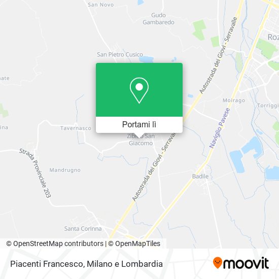 Mappa Piacenti Francesco