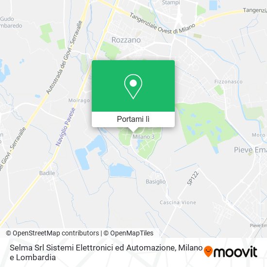 Mappa Selma Srl Sistemi Elettronici ed Automazione