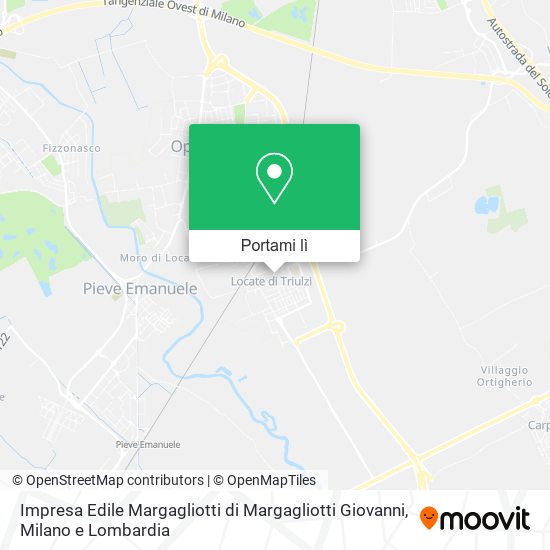 Mappa Impresa Edile Margagliotti di Margagliotti Giovanni