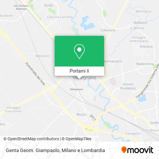 Mappa Genta Geom. Giampaolo