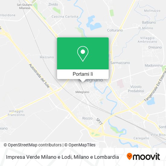 Mappa Impresa Verde Milano e Lodi