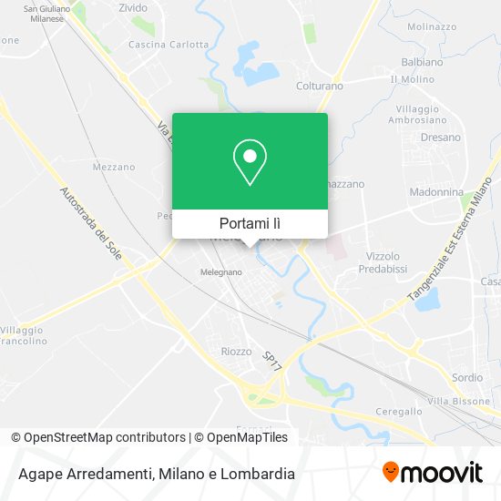 Mappa Agape Arredamenti