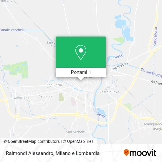 Mappa Raimondi Alessandro