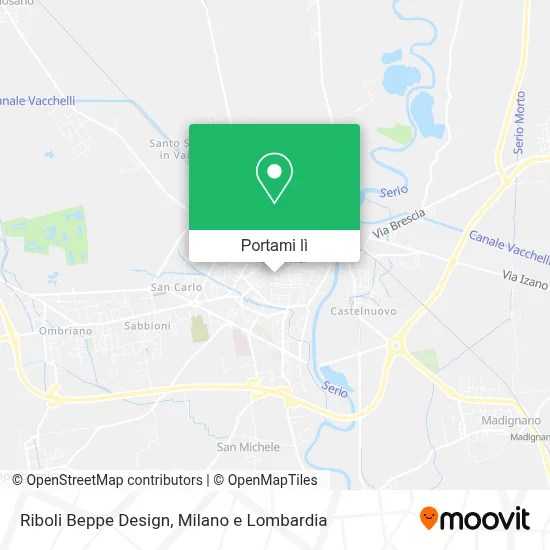 Mappa Riboli Beppe Design