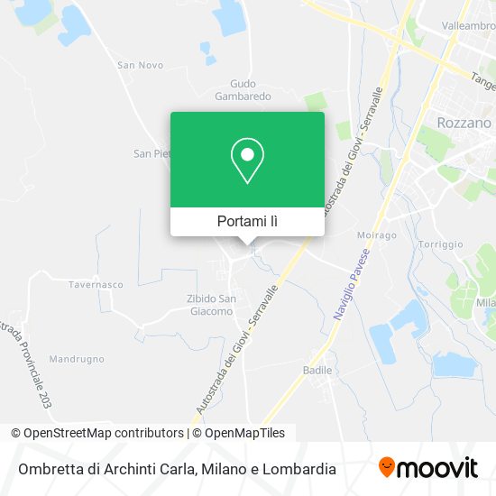 Mappa Ombretta di Archinti Carla