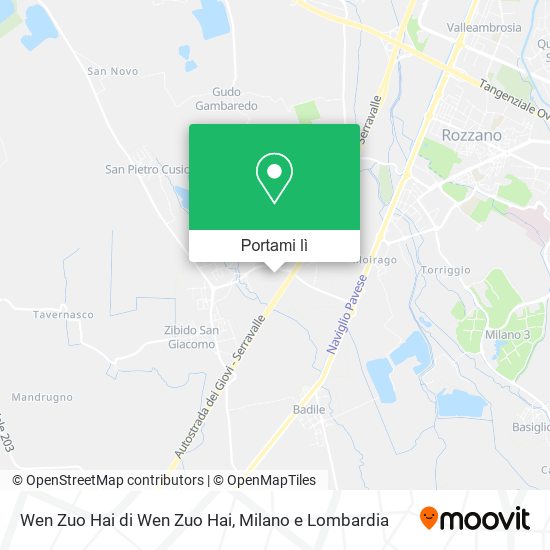 Mappa Wen Zuo Hai di Wen Zuo Hai