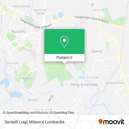 Mappa Sordelli Luigi