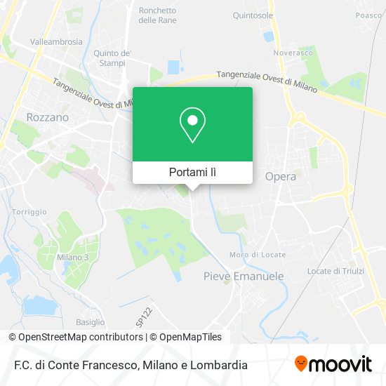Mappa F.C. di Conte Francesco