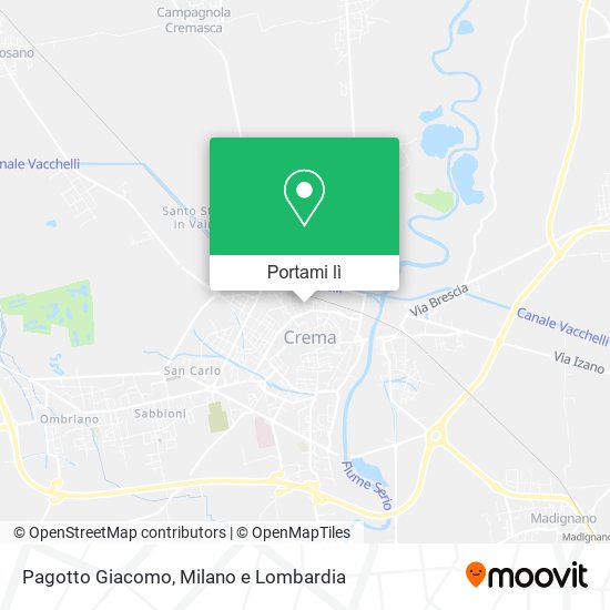 Mappa Pagotto Giacomo