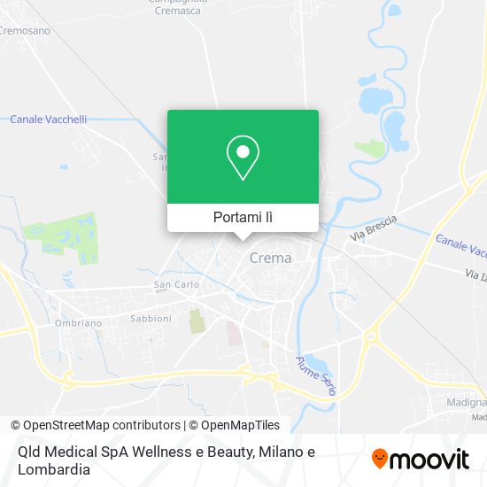 Mappa Qld Medical SpA Wellness e Beauty