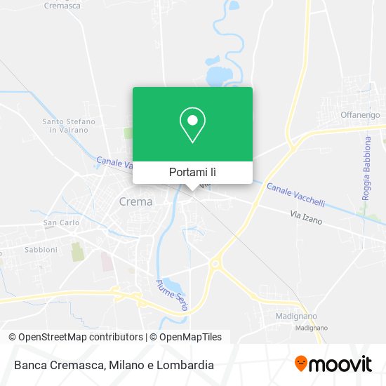 Mappa Banca Cremasca