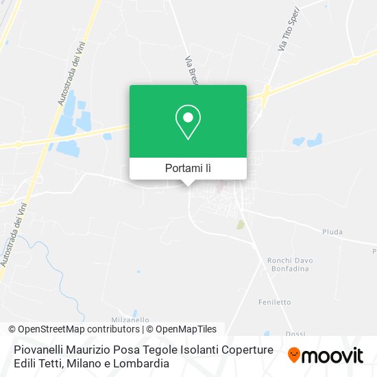 Mappa Piovanelli Maurizio Posa Tegole Isolanti Coperture Edili Tetti