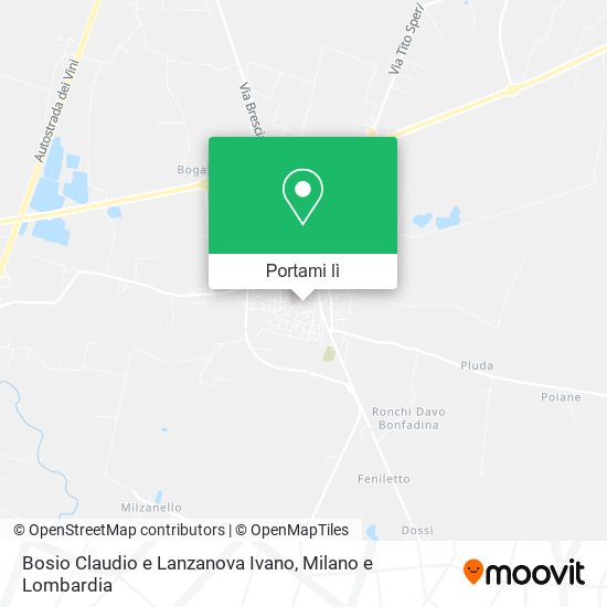 Mappa Bosio Claudio e Lanzanova Ivano