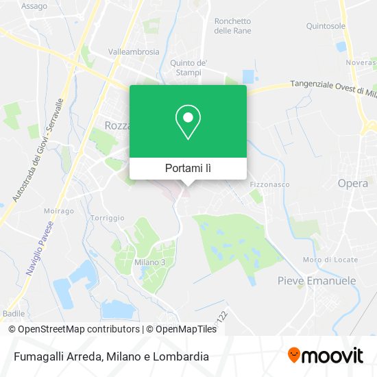 Mappa Fumagalli Arreda