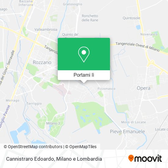 Mappa Cannistraro Edoardo