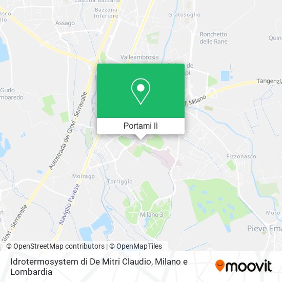 Mappa Idrotermosystem di De Mitri Claudio