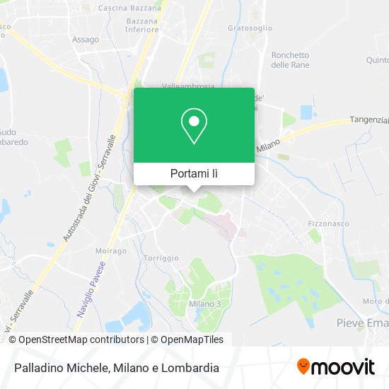 Mappa Palladino Michele