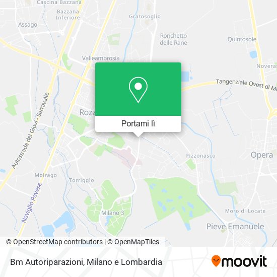 Mappa Bm Autoriparazioni