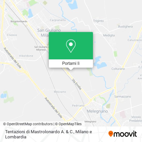 Mappa Tentazioni di Mastrolonardo A. & C.