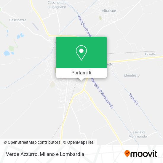 Mappa Verde Azzurro